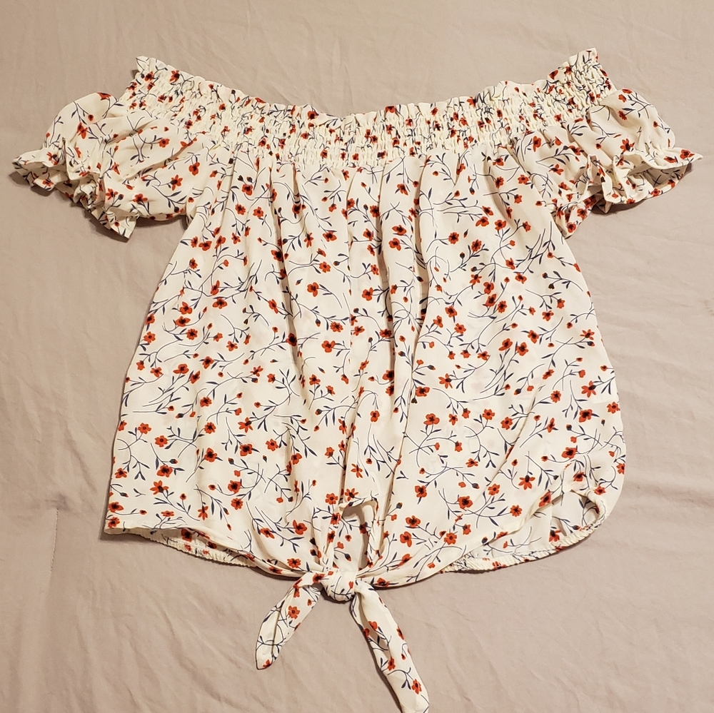 Flowery blouse